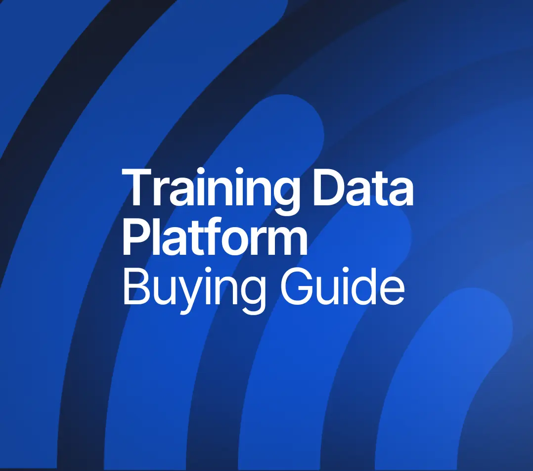 Training Data Platform Buying Guide
